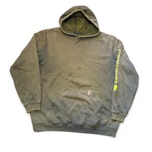 Faded Green Carhartt Hoodie